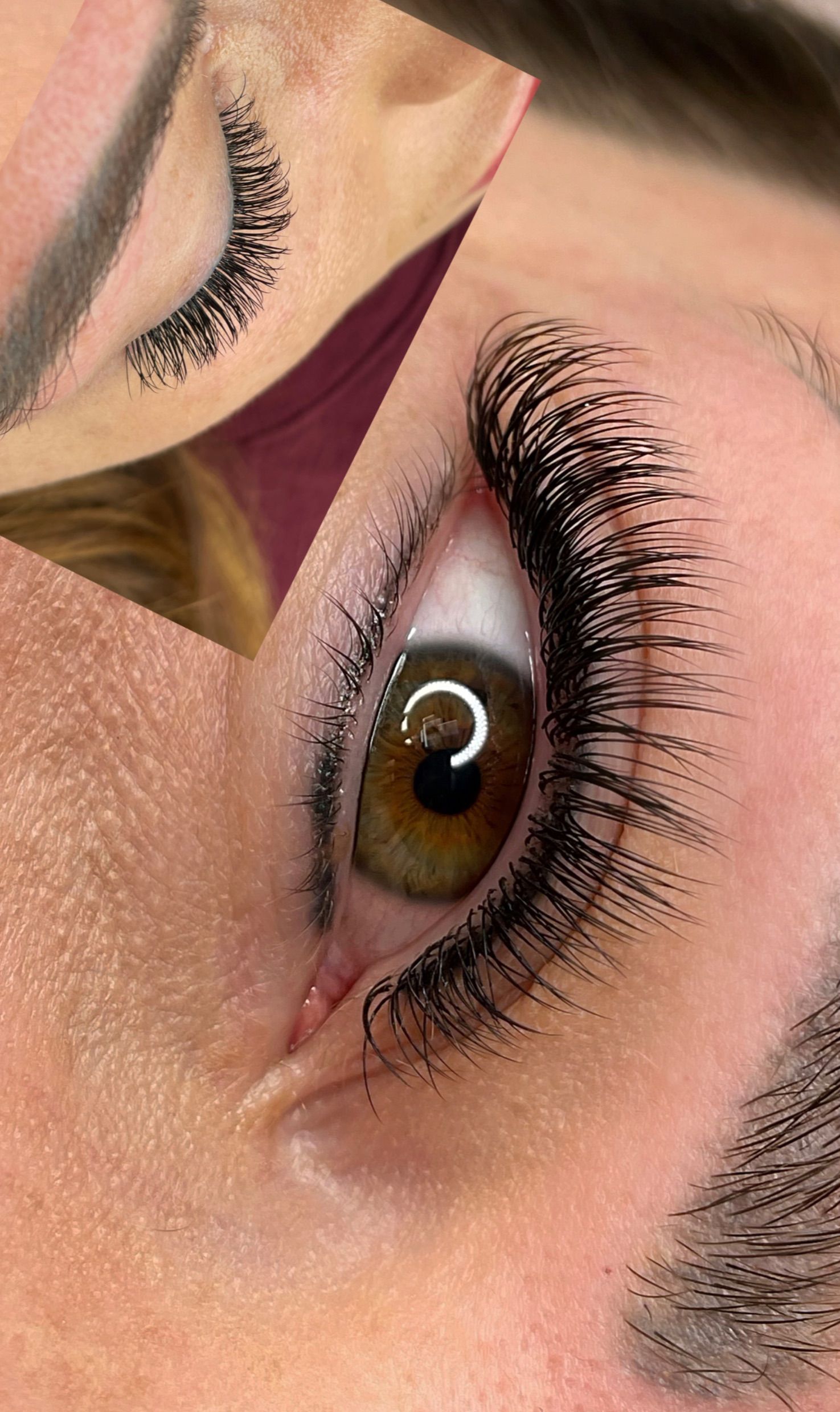 Volume lash extensions